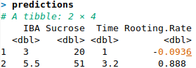 Model Predictions